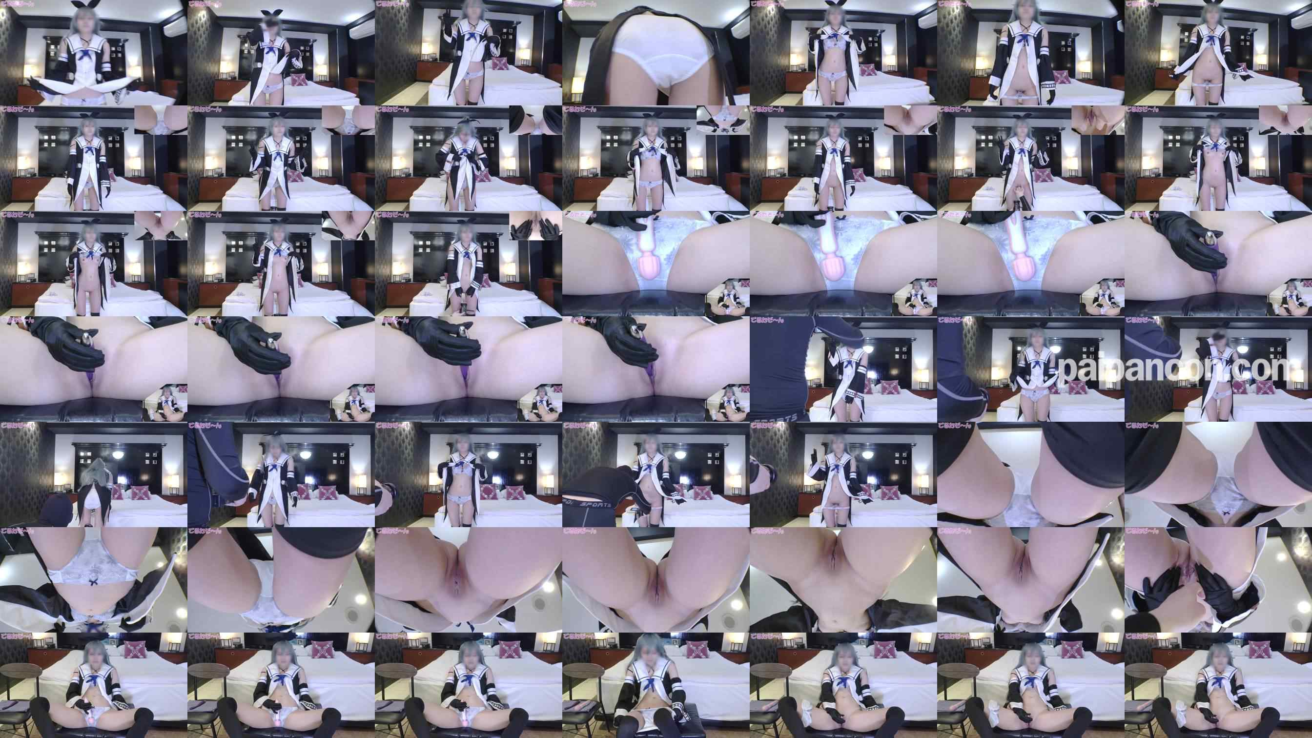 FC2-PPV-4772931 - どでかビラビラ！スレンダー色白極上スリムボディ！脚バリ細っっ！！艦これ山風でオナニー編